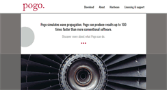 Desktop Screenshot of pogo-fea.com