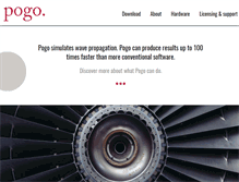 Tablet Screenshot of pogo-fea.com